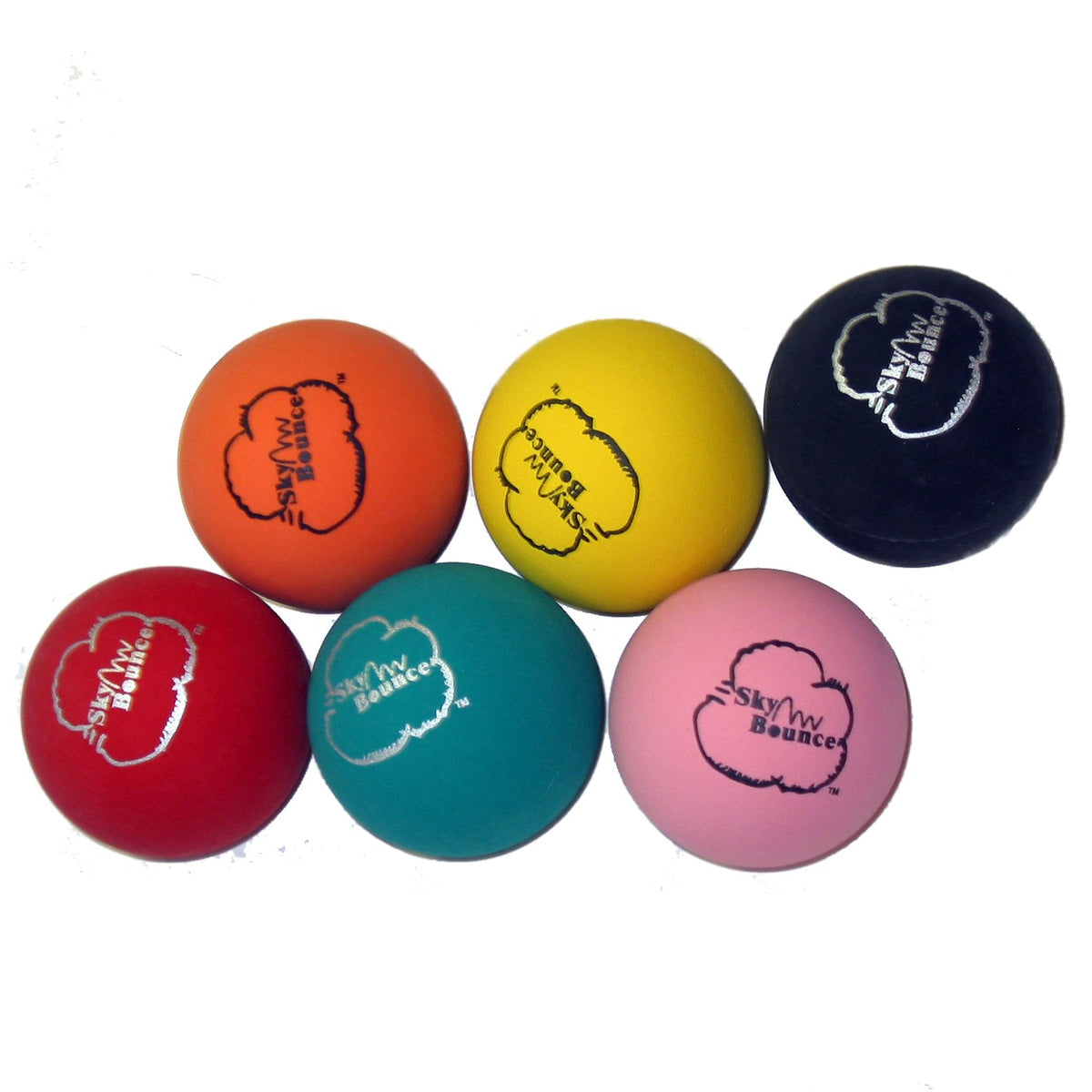Sky Bounce Ball 3pk  Assorted Colors 2inch