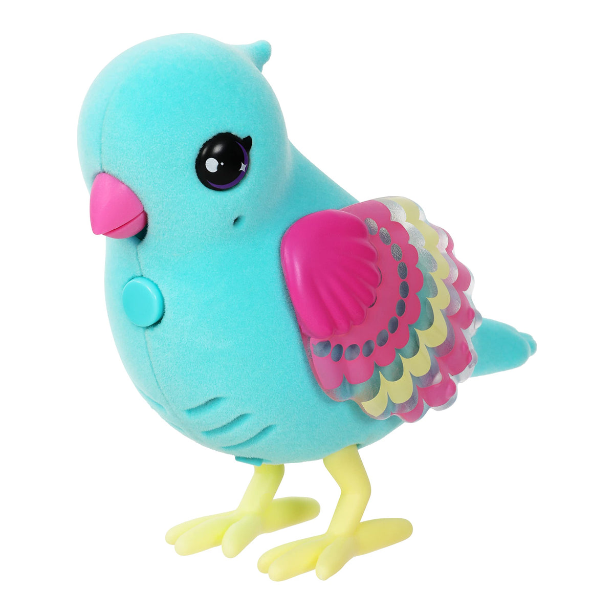 Little Live Pets  Lil Bird Single Pack: Tweet Twinkle | Interactive Toy Bird, 20+ Sounds, Light Up Wings, Repeats What You Say