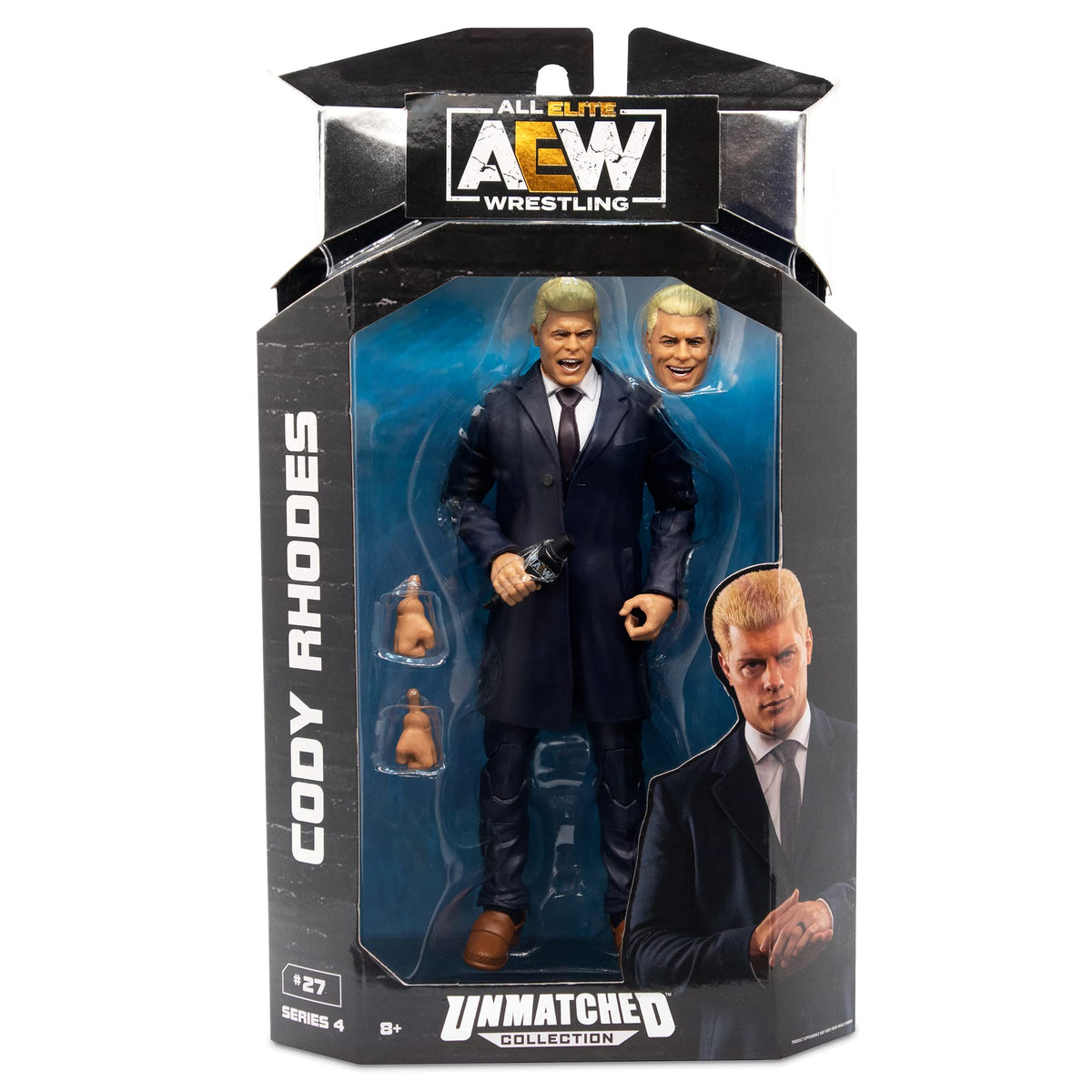 Cody Rhodes  AEW Unmatched Series 4 Toy Wrestling Figure