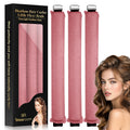 Overnight Heatless Hair Curler to Sleep in, Little Heatless Curls Satin Velvet Overnight Flexi Blowout Rods No Heat Overnight Sleeping Curling for Hai