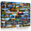 National Parks Puzzle for Adults 1000 Pieces, Landscape Nature Puzzle as National Parks Wall Decor, American Scenery Mountain Jigsaw Puzzle Including 