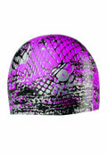 Speedo Silicone Net Effect Swim Cap, Hot Pink