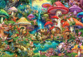 Buffalo Games  Aimee Stewart  Merry Mushroom Village Picnic  2000 Piece Jigsaw Puzzle for Adults Challenging Puzzle Perfect for Game Nights  Finis