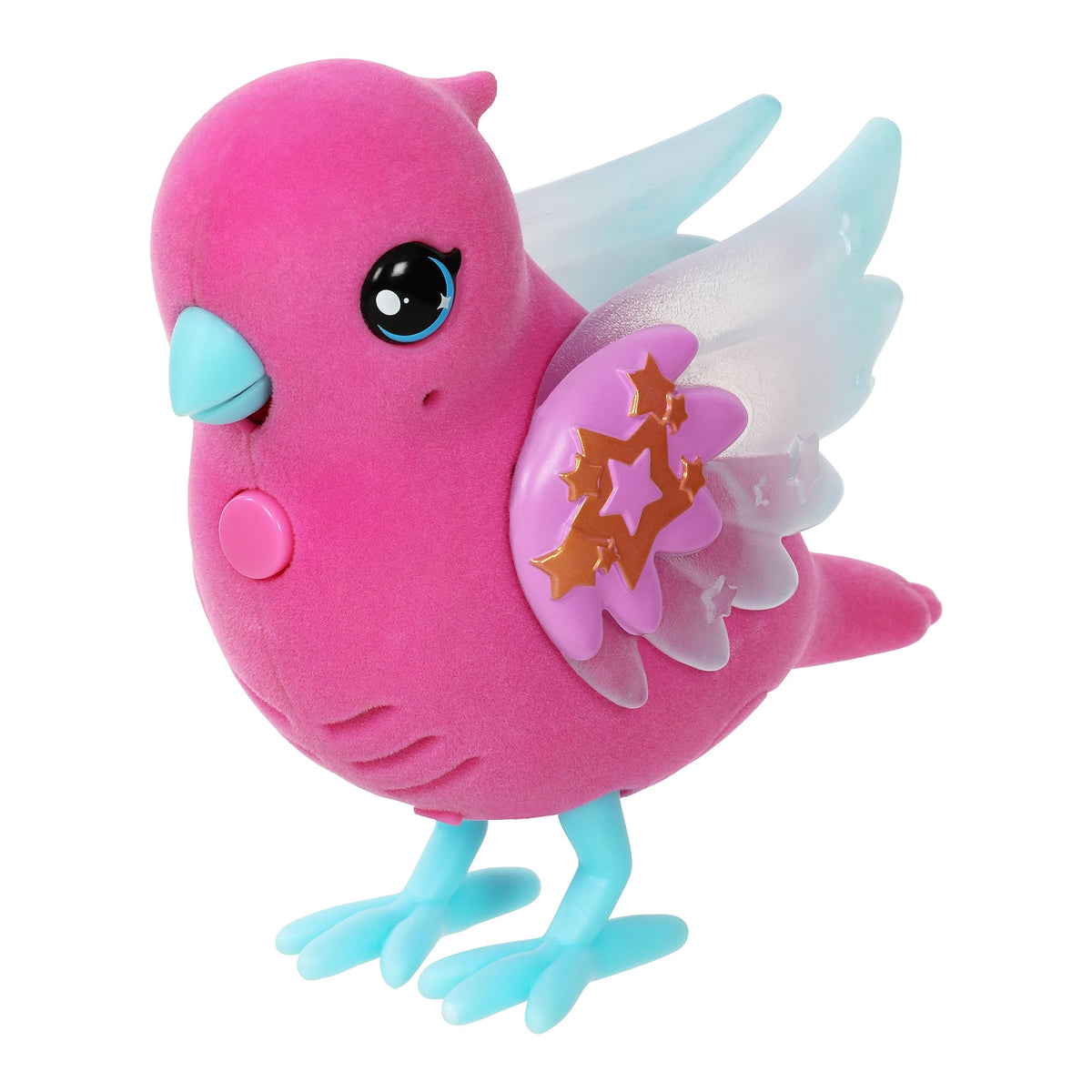 Little Live Pets  Lil Bird Single Pack: Skyler | Interactive Toy Bird, 20+ Sounds, Light Up Wings, Repeats What You Say