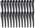 YGDZ Duck Billed Clips, 30pcs 3.5 inch Metal Alligator Hair Clips with Holes, Hair Clips for Styling Sectioning, Hair Coloring, Pin Curl Clips for Hai