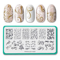 Maniology Swirls Nail Stamping Plate, Swirling Patterns Nail Art Designs, SwirlTheme Manicures