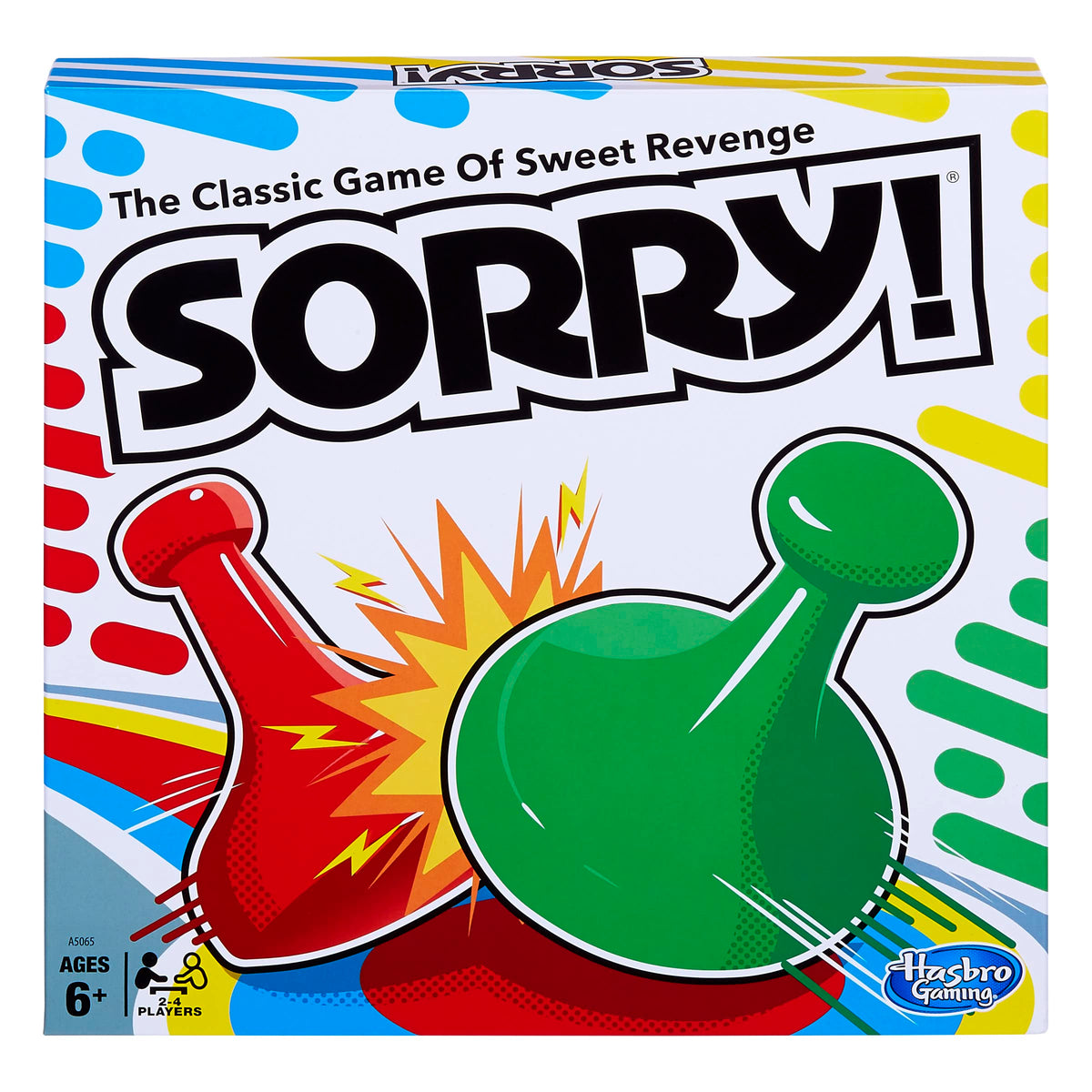 Sorry! Kids Board Game, Family Board Games for Kids and Adults, 2 to 4 Players, Family Games, Kids Games, Ages 6 and Up