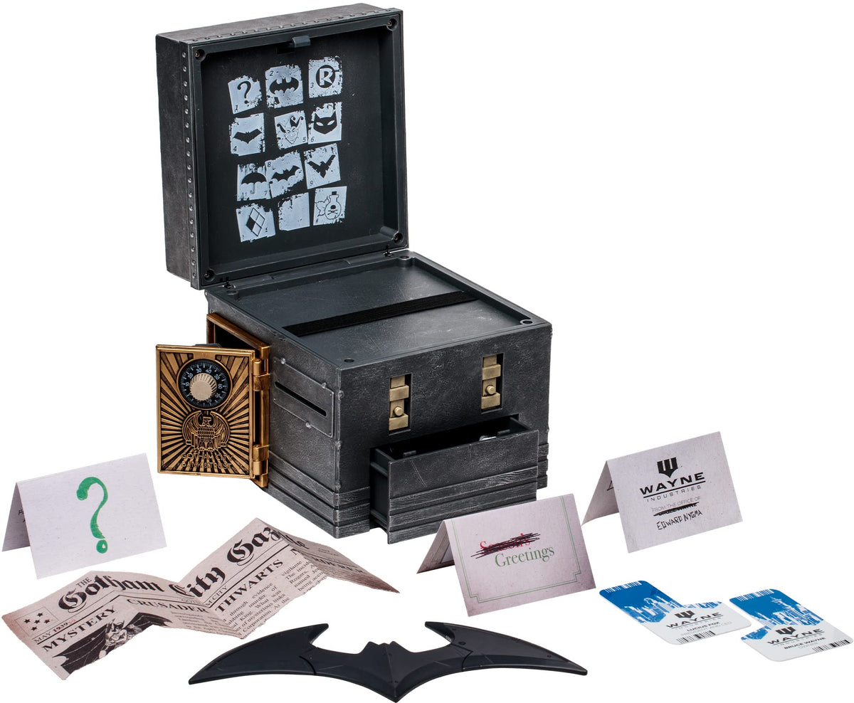 McFarlane Toys DC Direct  Batman  The Riddler Puzzle Box by Edward Nygma