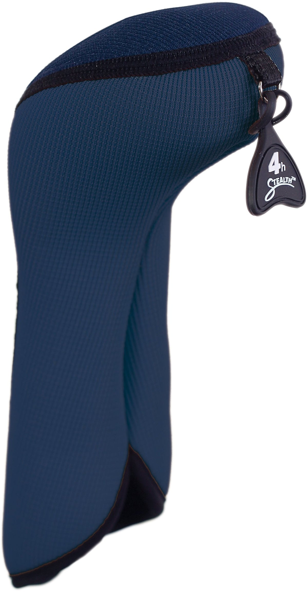 Stealth Club Covers 15060INT Hybrid ID 34X Golf Club Head Cover, Navy Blue Solid/Black Trim