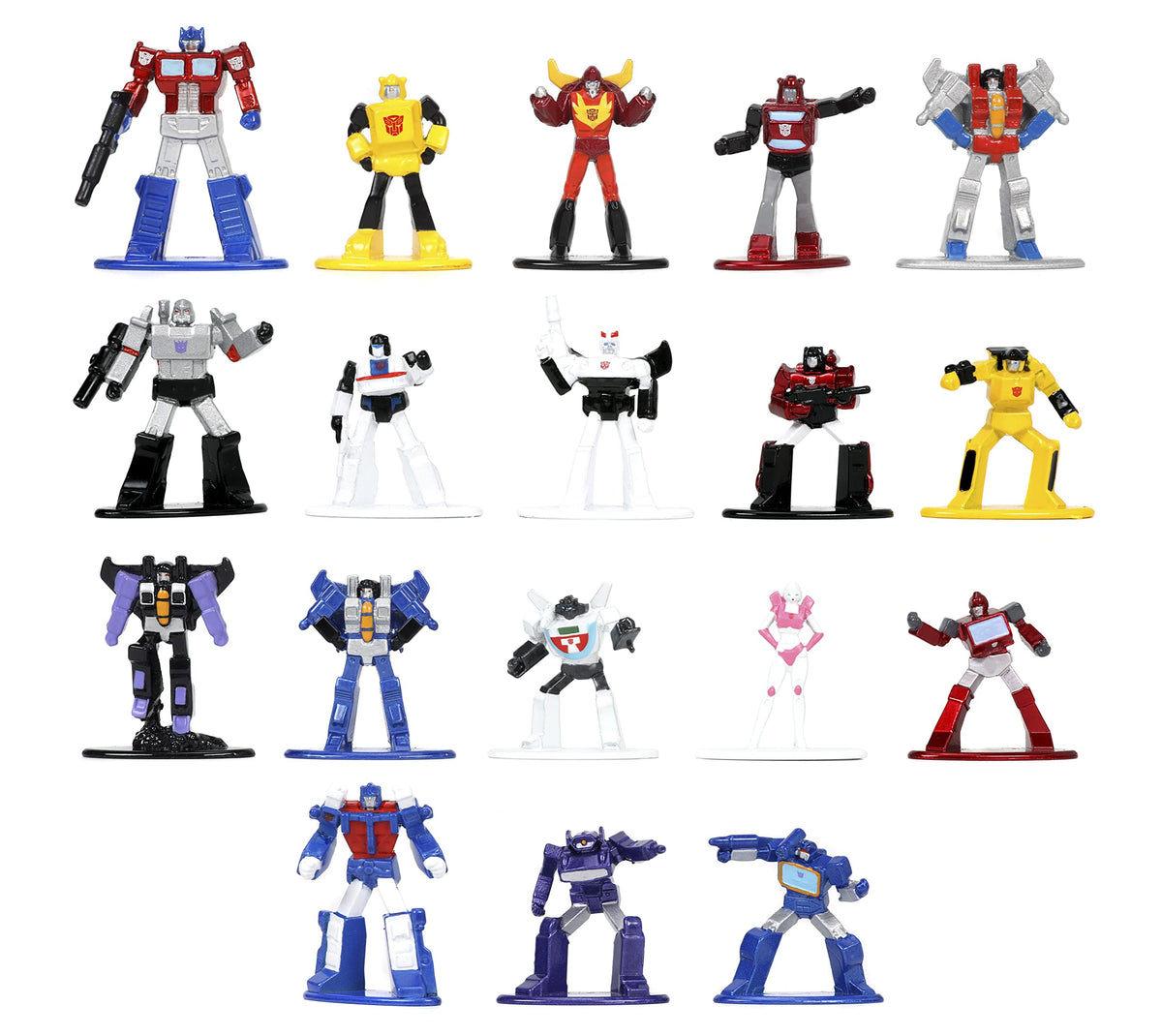 Transformers Nano METALFIGS 18 PK