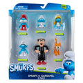 The Smurfs GARGAMEL VS Smurfs 6 Figure Multipack  Features 2Inch Smurfette, Papa Smurf, Brainy Smurf, Baby Smurf, Azrael, 3Inch Gargamel  Authenti