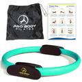 ProBody Pilates Fitness Circle  14 Inch Pilates Ring for Yoga and Other Workouts, Focusing on Toning Inner Thighs, Arms, Core and Back, at Home Pilat