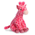Aurora Adventurous Destination Nation Giraffe Stuffed Animal  Global Exploration  Learning Fun  Pink 12 Inches