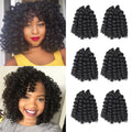 Wand Curl Crochet Hair Jamaican Bounce Crochet Hair Crochet Hair 6packs Twist Braid Hair Crochet Curly Hair for Black Women Curly Crochet Hair (T30, 8
