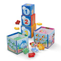Melissa & Doug Ms. Rachel Sort and Count Nesting and Stacking Blocks with Wooden Fish Preschool Learning Toy for Boys, Girls  FSC Certified