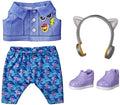 Baby Alive Littles, Little Styles Bounce to The Beat Outfit for Littles Dolls, Brown