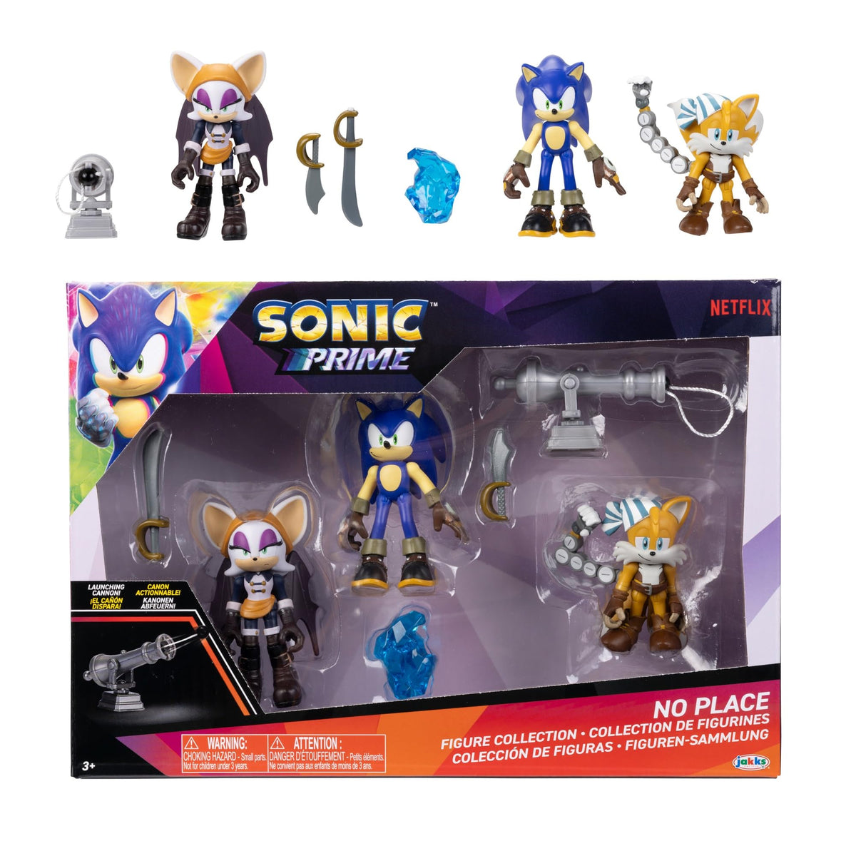 Sonic Prime 2.5inch Figures Multipack Wave 2