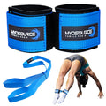 Myosource Kinetic Bands Tumble Pro X Ankle Straps Kit  Cheerleading Standing Tumbling Equipment, Gymnastics Backhandspring Trainer  Includes Flexibi