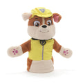 GUND Paw Patrol Rubble Hand Puppet Plush Stuffed Animal Dog, Yellow, 11inch