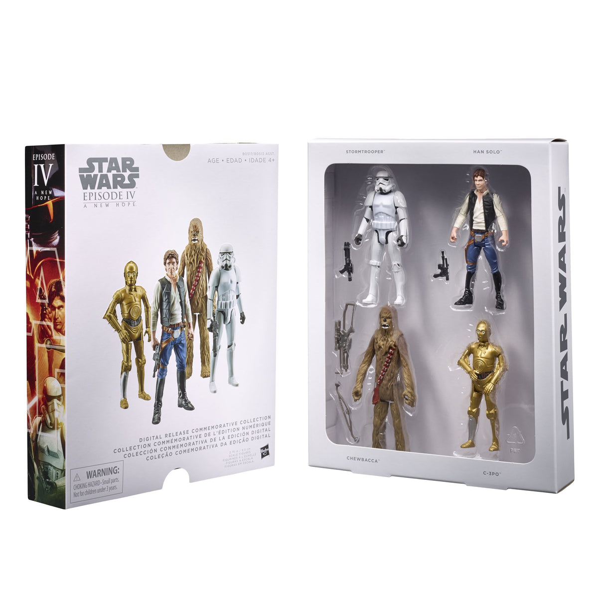 Star Wars Digital Release Commemorative Collection Episode IV A New Hope 3.75Inch Figures