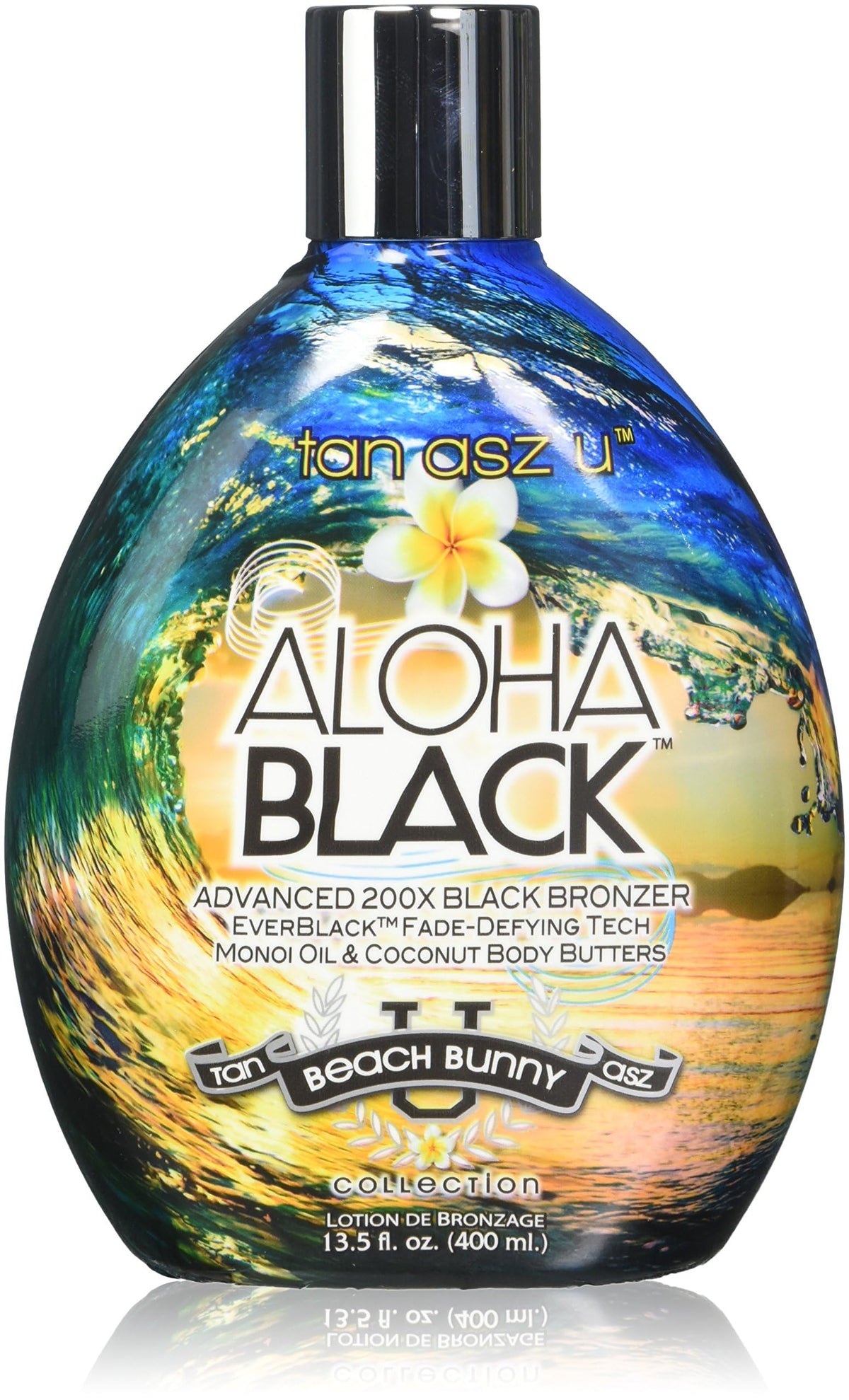 Tan Asz U ALOHA BLACK Advanced 200X Black Bronzer  13.5 oz.