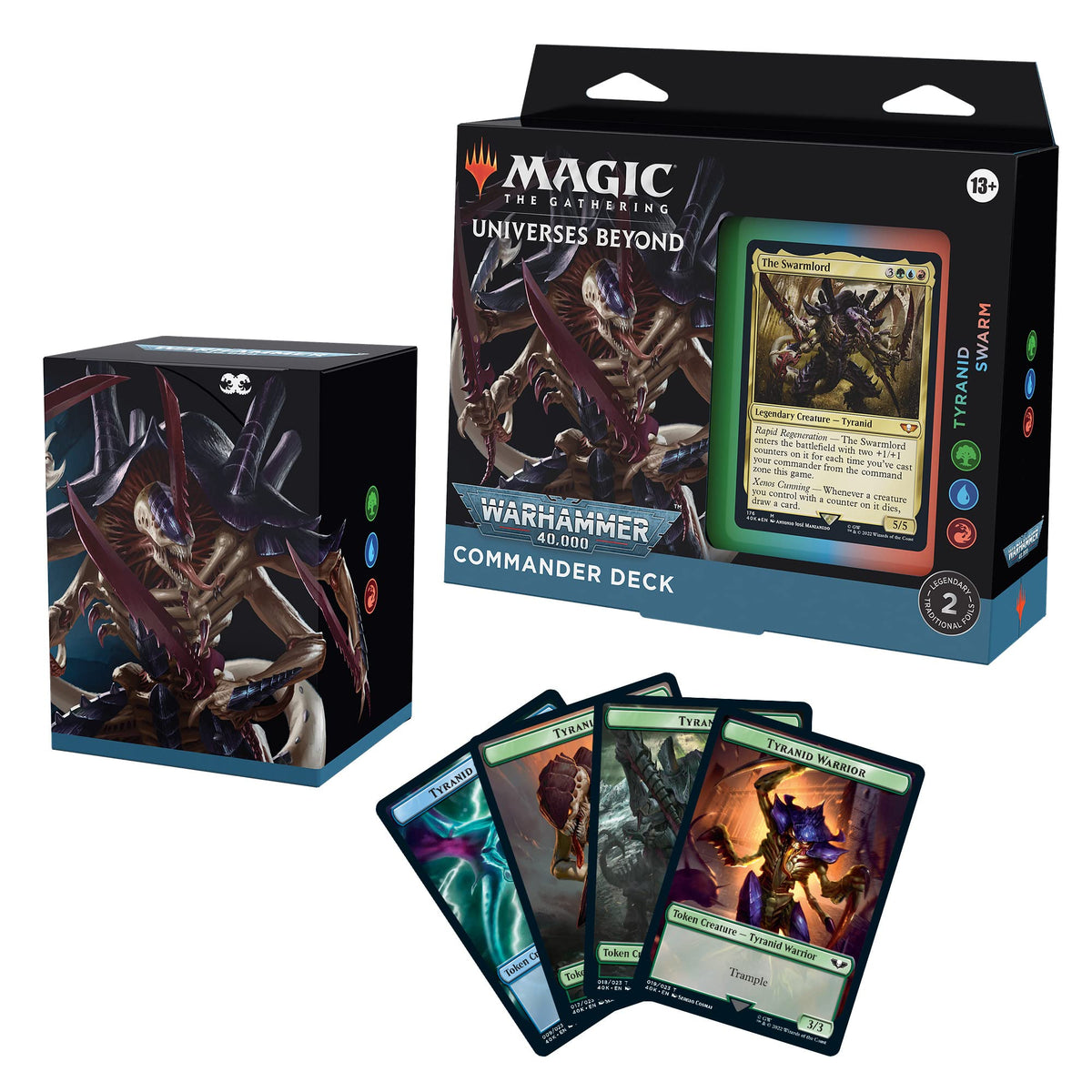 Magic: The Gathering Universes Beyond: Warhammer 40,000 Commander Deck  Tyranid Swarm