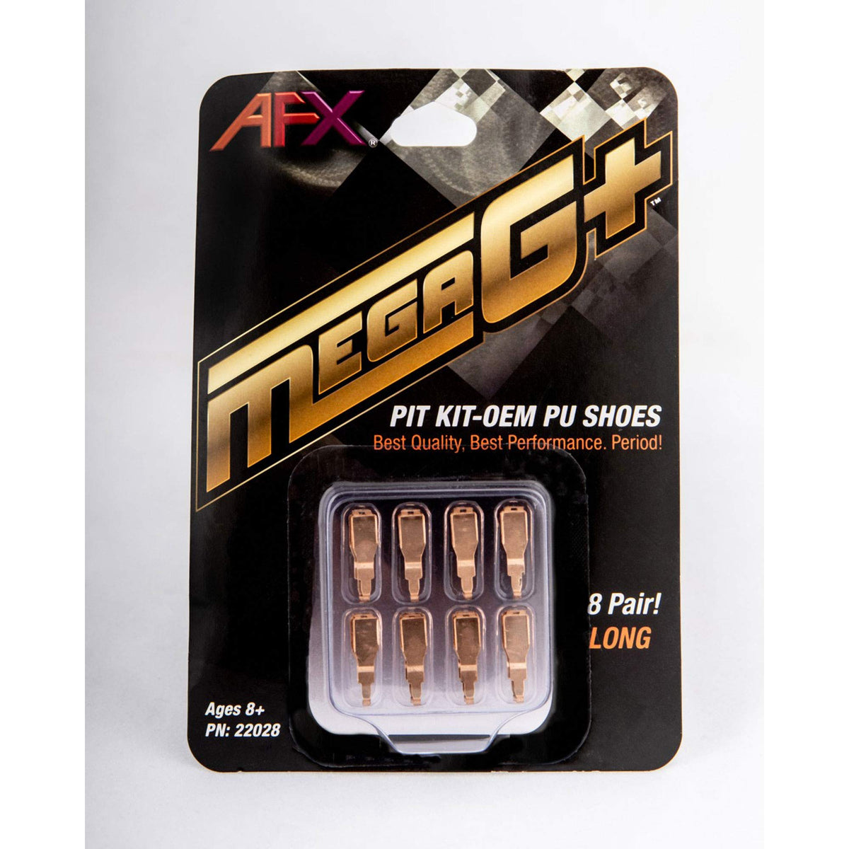 AFX/Racemasters Mega G+ Pit Kit PU Shoes  Long AFX22028 HO Slot Racing Cars