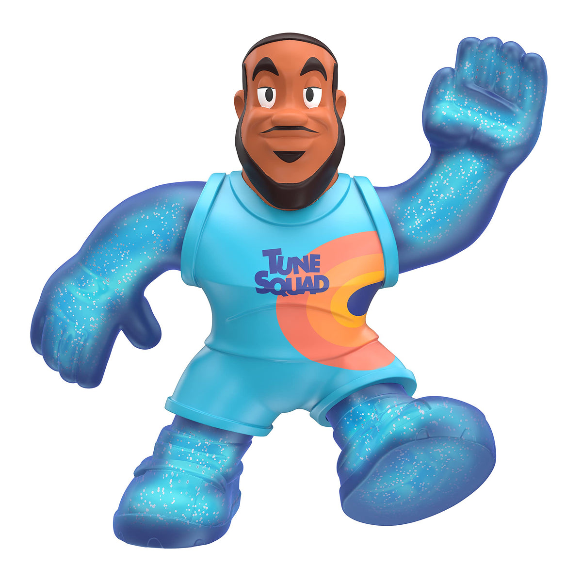 Moose Toys Heroes of Goo JIT Zu  Space Jam: A New Legacy  5inch Stretchy Goo Filled Action Figure  Lebron James (Power Up)