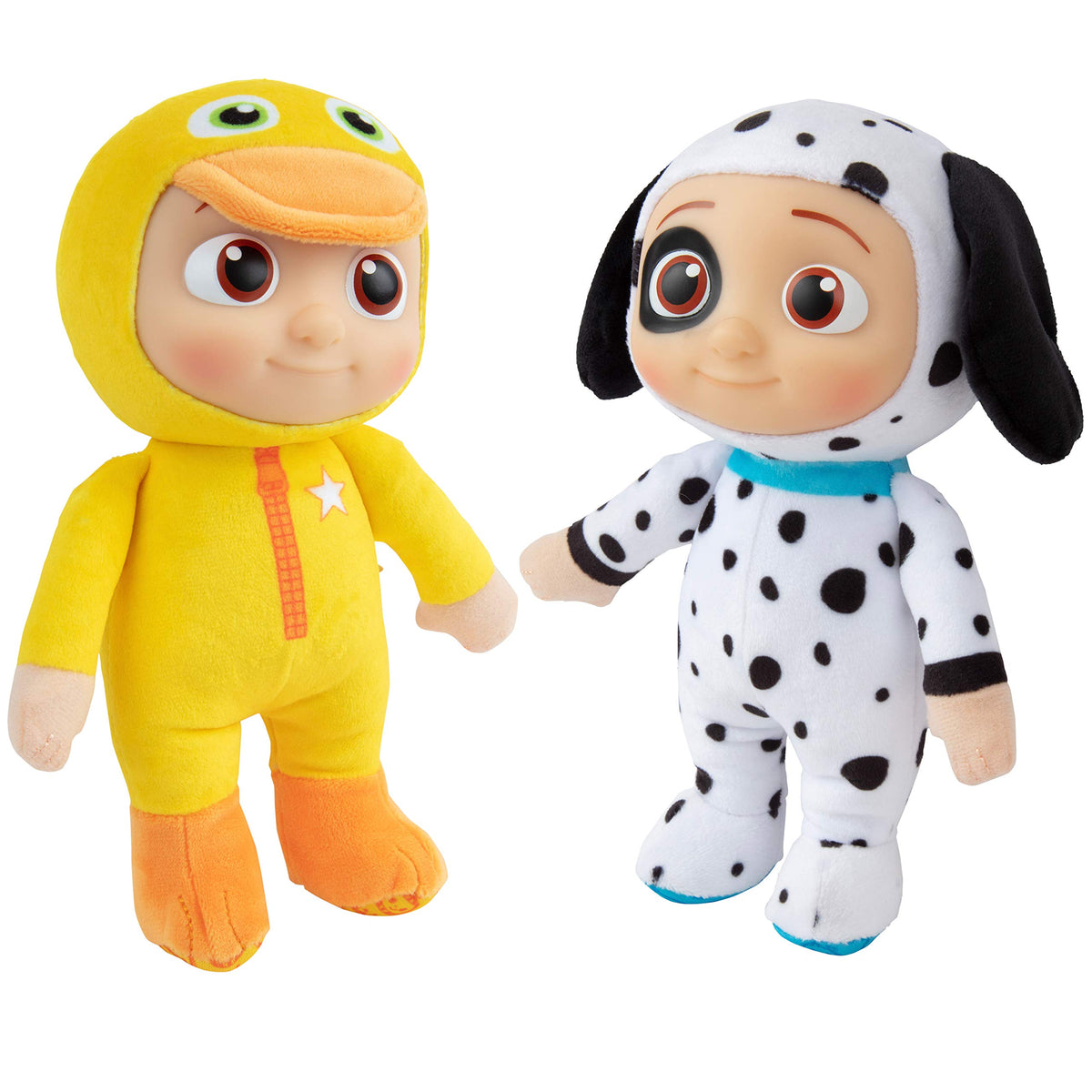 CoComelon 8Inch JJ Puppy & Duck Plush 2Pack  Officially Licensed Soft & Squishy Stuffed Animal Doll Toys  Gift for Kids, Boys, Girls, Toddlers, Pr