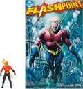 McFarlane Toys  DC Direct Page Punchers Aquaman 3in Figure with Flashpoint Comic