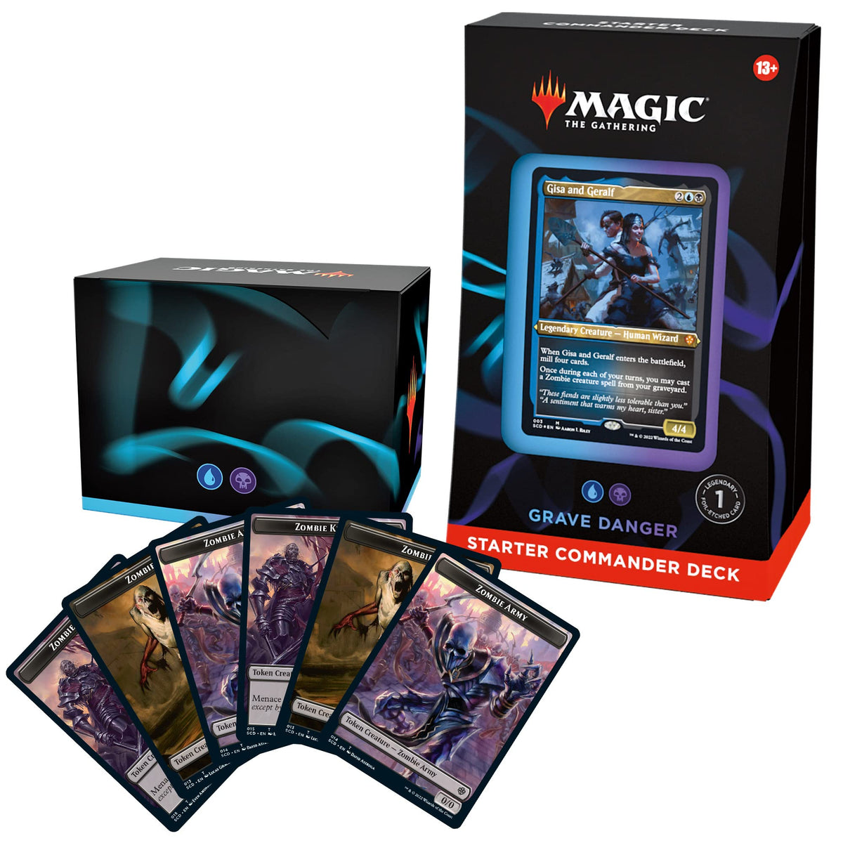Magic: The Gathering Starter Commander Deck  Grave Danger (BlueBlack)