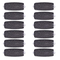 12 Extra Coarse Replacement Roller Refill Heads Compatible with Amope Pedi Refills Electronic Perfect Foot File