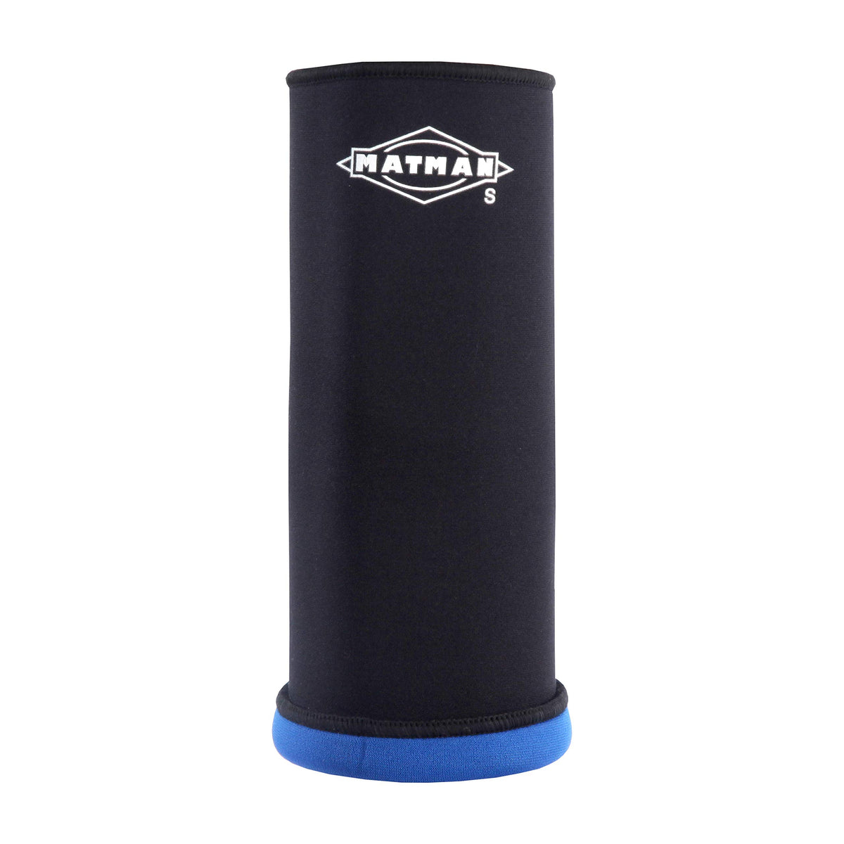 Matman Reversible Kneepad Nylon Padded Protection Against Mat Burn Single Knee Pad (Black/Royal, M)