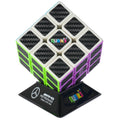 Rubiks Cube, MercedesAMG Petronas F1 Team Carbon Fiber Cube, ProblemSolving Challenging Brain Teaser Fidget Toy for Adults & Kids Ages 8+