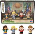 Little People Collector Parks and Recreation Special Edition Set in Display Gift Box for Adults & Fans, 4 Figures