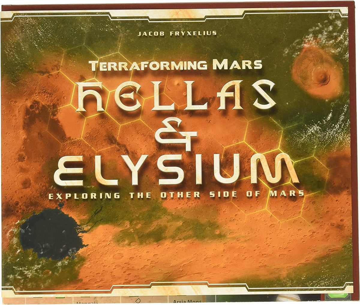 Terraforming Mars: Hellas Elysium  The Other Side of Mars Expansion by Stronghold Games, Strategy Board Game