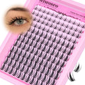 wiwoseo Fairy Lash Clusters Manga Eyelash Clusters Anime Cluster Eyelash Extensions Fairy Cluster Lashes Clear Band Lashes Clusters Spiky Individual L