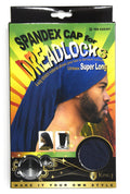 King.J Super Long Unisex Spandex Cap For Dreadlocks (Navy Blue)