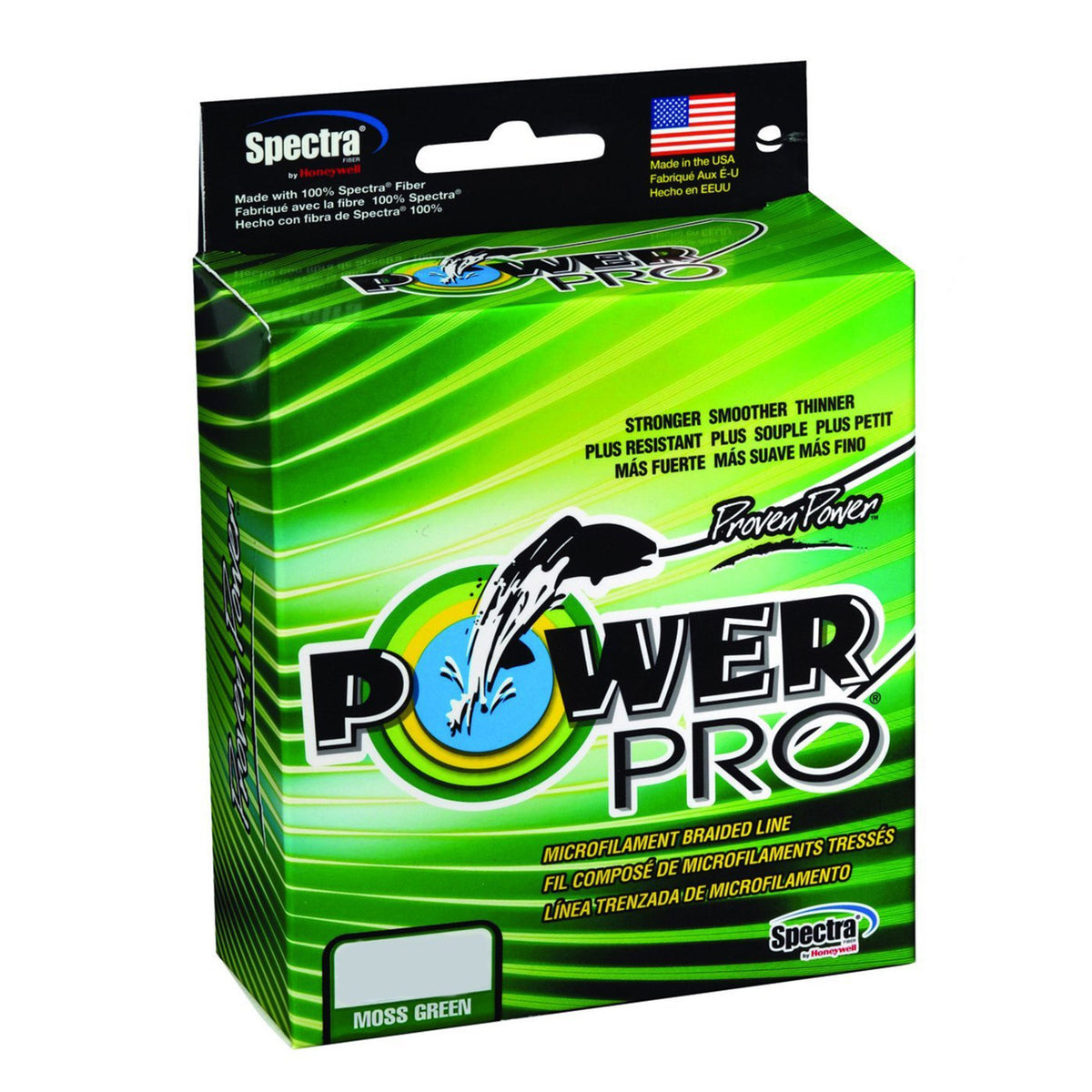 PowerPro Microfilament Braided Fishing Line, 65 LB