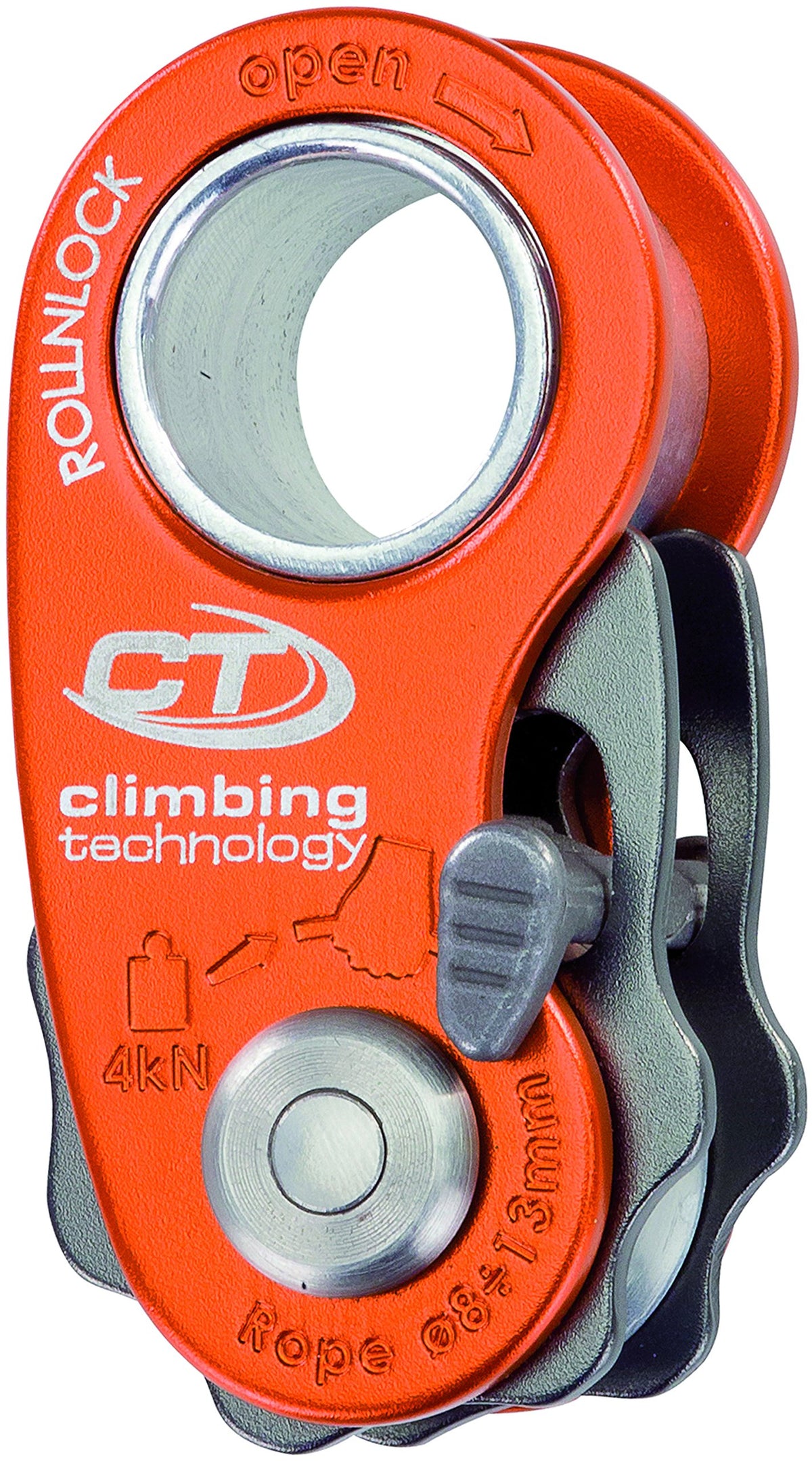 climbing Technology RollnLock Pulley, Orange, One Size