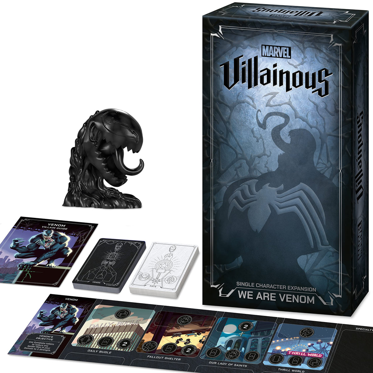 Ravensburger Marvel Villainous: We are Venom  Single Character Game Expansion for Ages 12 & Up