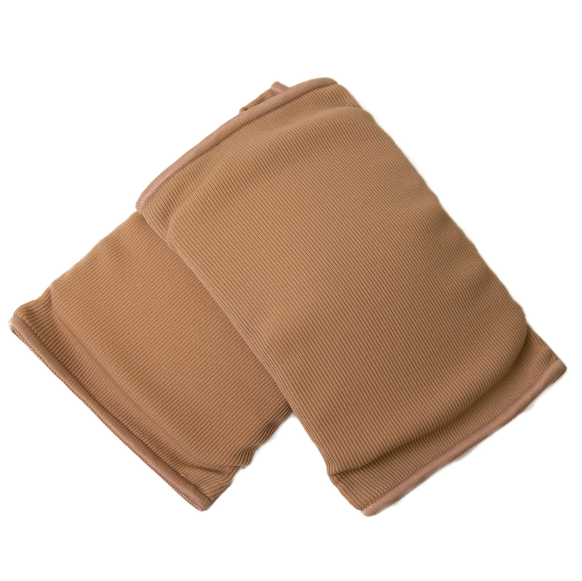 DanzN Motion Cheerleading and Dance Knee Pads  Shock Absorbing Knee Protection (Tan, Medium)