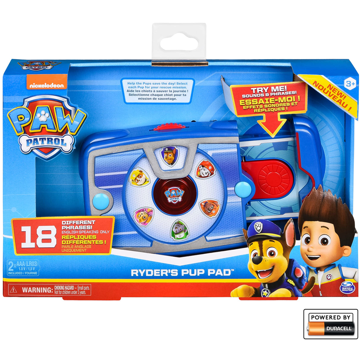 PAW Patrol, Be The Hero Chase RolePlay Set with Hat and Wrist Launcher, for Kids Aged 3 and Up