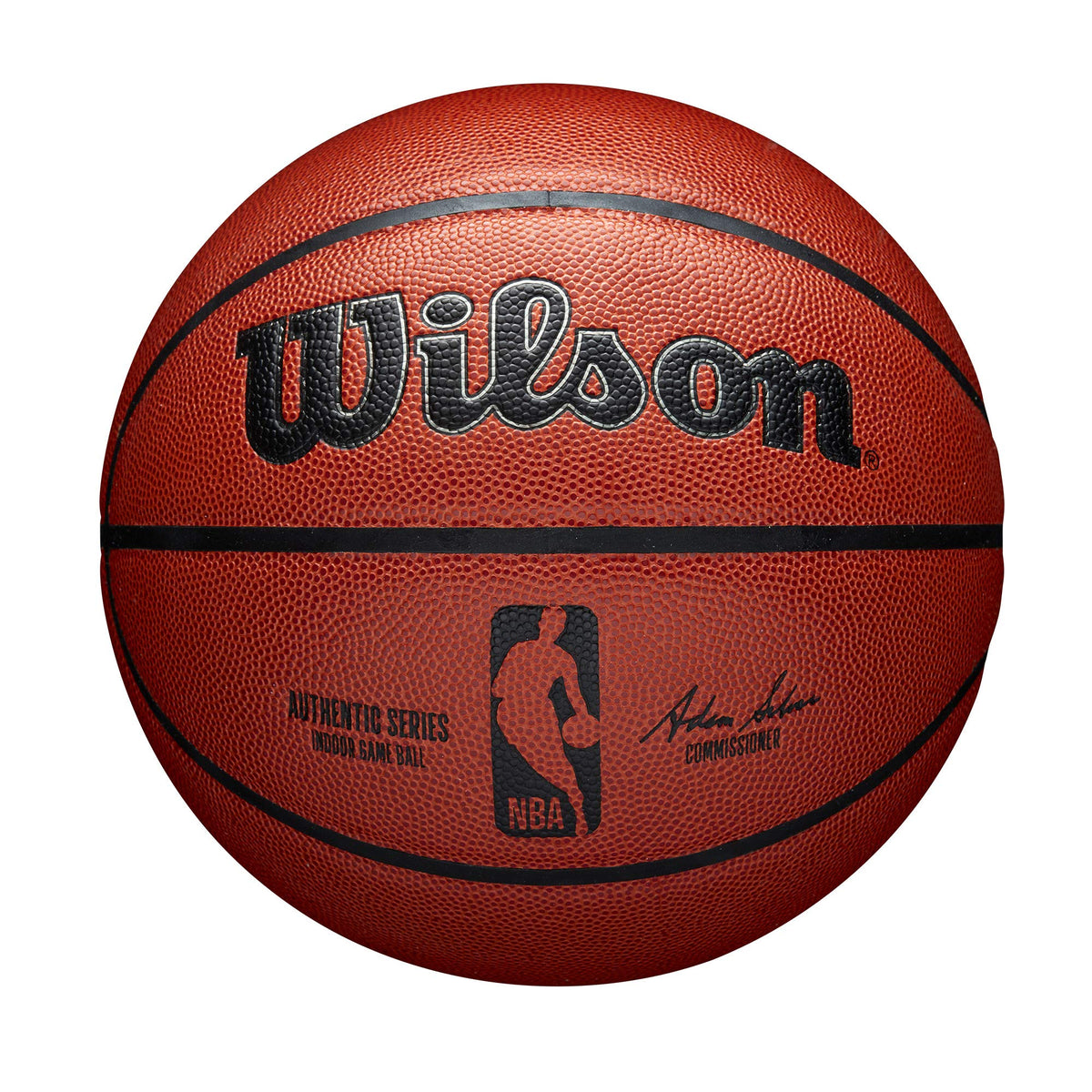 Wilson NBA Authentic Series Basketball  Indoor, Size 7  29.5inch
