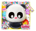 Fluffie Stuffiez Panda Large Collectible Feature Plush 11inch  Surprise Reveal Unboxing with Huggable ASMR Fidget DIY Fur Pulling, Ultra Soft Fluff