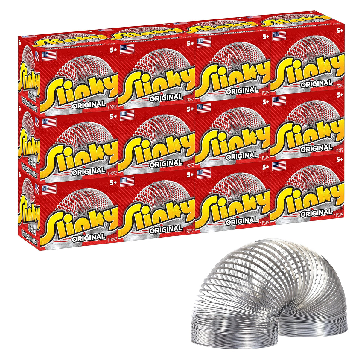 Just Play Classic Slinky, Pack of 1, 12Count, Small