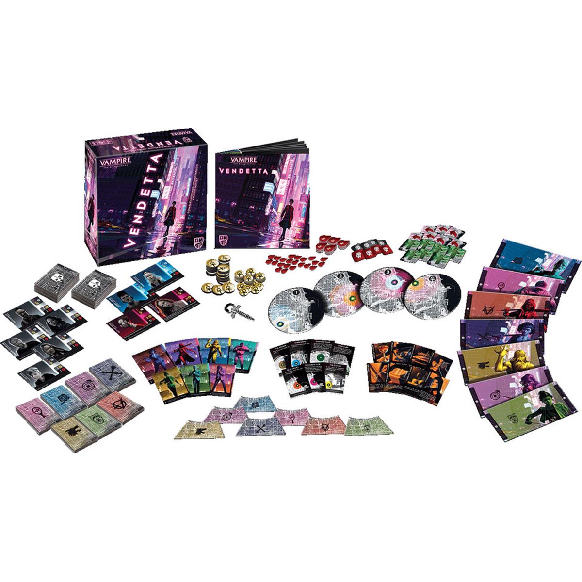 Horrible guild game Studio Hg044 Vampire Masquerade Vendetta Board game