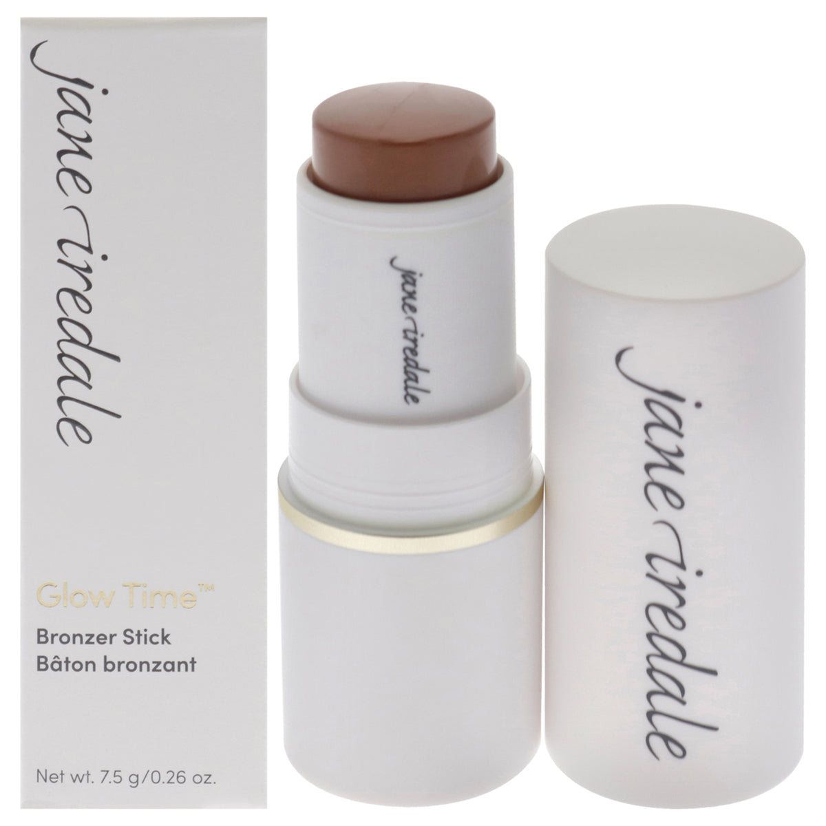 Glow Time Bronzer Stick  Sizzle by Jane Iredale for Women  0.26 oz Bronzer